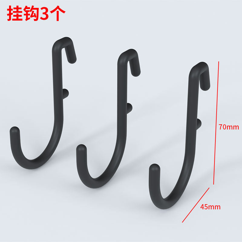 No punching hole board Shelf Kitchen hole board Accessories Storage and finishing Display rack Multifunctional hole board