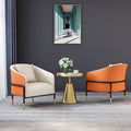 Orange (one table and two chairs)