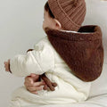 Korean style baby romper - winter fleece lined, extra thick, warm, cute cartoon design for boys and girls