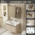 Bathroom cabinet ceramic all-in-one basin bathroom bathroom bathroom cabinet wash basin wash basin wash basin combination honeycomb aluminum