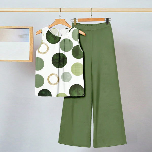 Cross-border   European and American small vest straight casual trousers two-piece set 2025 summer trousers set women