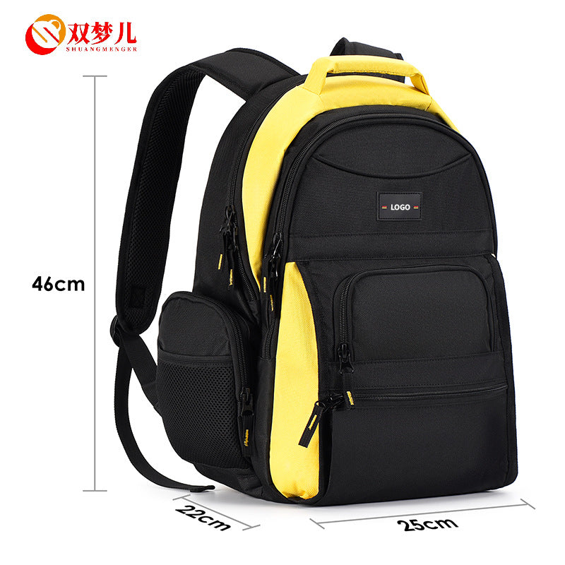 Custom Hardware Tools Storage Backpack Oxford Fabric Multifunctional Electrician Canvas Repair Portable Installation Toolbox