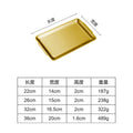 Korean style 304 stainless steel rectangular plate, korean bbq plate, serving dish, sushi plate, flat plate, tray, barbecue plate