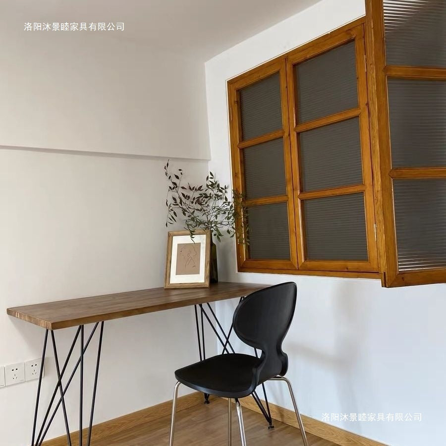 Scandinavian solid wood desktop for homecasual desk bedroom desk large board table modern long study table computer table