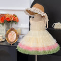 Girls' dress  summer new arrival: ultra-fairy tutu dress, little girl's princess gown