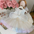 Girls' dress  new butterfly wing tutu fairy gauze birthday party dress