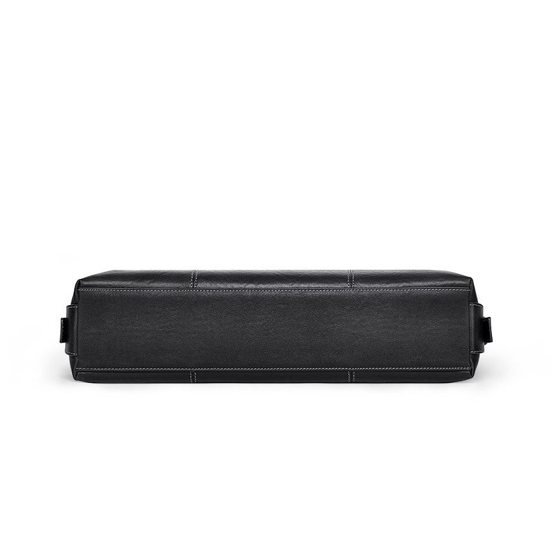Emperor Paul leather men's briefcase first layer cowhide portable business bag genuine shoulder messenger bag computer bag