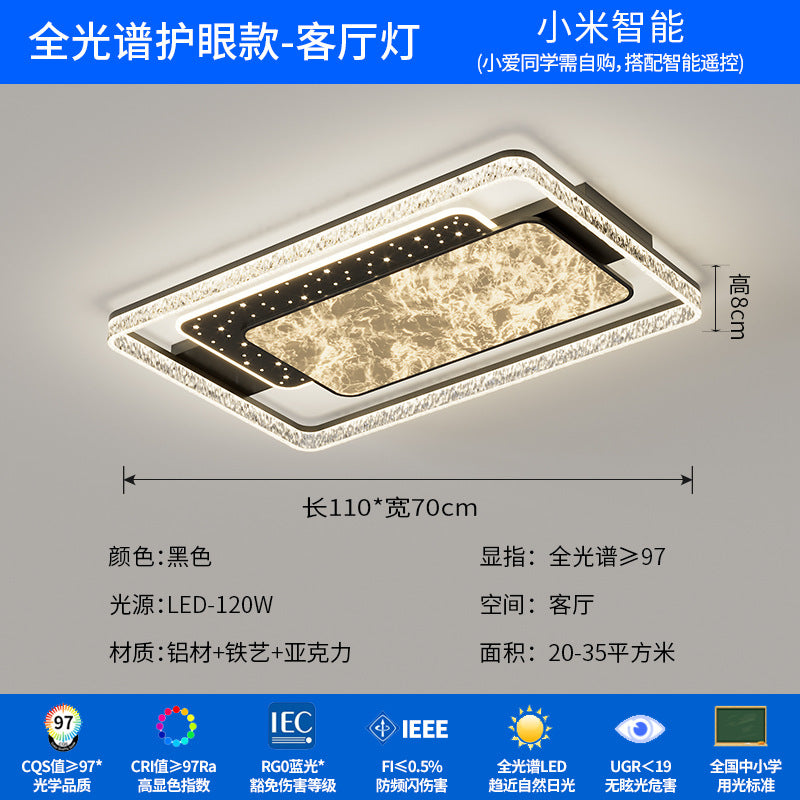 2025 New Living Room Light Atmospheric Main Light Modern Simple Light Luxury High-end Dining Room Bedroom Light Whole House Lighting