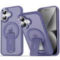 Xuanyin magnetic holder is suitable for iphone17promax mobile phone case apple 15 frosted skin hard case cross-border 16