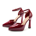 Sexy pointed-toe stiletto heels, open-back platform sandals – comfortable and stylish