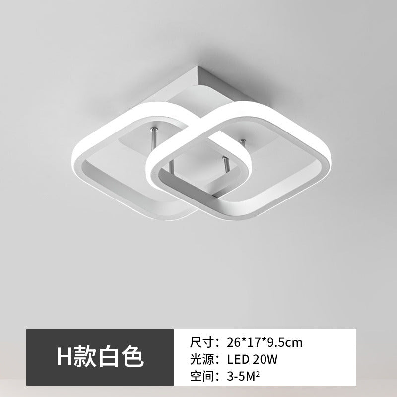 LED Aisle Light Modern Simple Entry Foyer Light Creative Balcony Light Nordic Smart Lighting