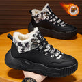 Northeastern snow boots for men winterfleece-linedthickenedheattech two-cotton shoes for men minus 40 degrees cold-proof boots waterproof outdoor