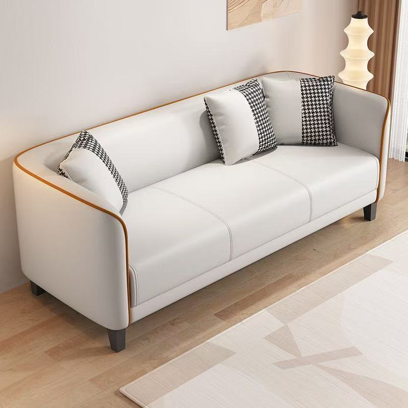 Italian accessible luxury cat claw fabric sofa small apartment living room double rental room bedroom apartment simple modern large sofa