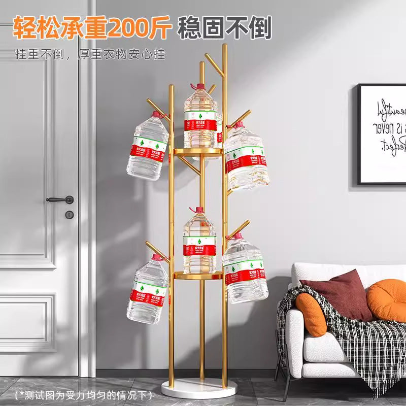 Clothes rack floor-standing clothes rack bedroom room storage coat rack popularfor home small accessible luxury clothes rack