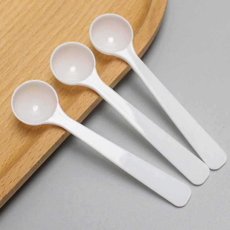 Plastic measuring spoon 1g gram spoon 2ml milliliter facial mask powder spoon pesticide and fertilizer powder spoon measuring small spoon non-edible