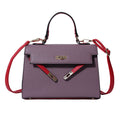 Versatile women's shoulder bag - crossbody, tote, and handbag - 2025 new arrival - trendy color block kelly bag for women (cross-border e-commerce)