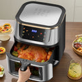 air fryerfor homemultifunctional intelligent large capacity fully automatic french fries electromechanical fryerair fryer