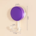 Dopamine double-headed suction cup hook, no need to punch holes, kitchen and bathroom hanging towel, sanitary tissue paper, strong load-bearing sticky hook