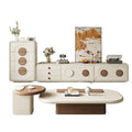 Tv cabinet floor-standing cabinet living room for home low cabinet medieval cream floor cabinetaccessible luxury wall-mounted storage integrated cabinet