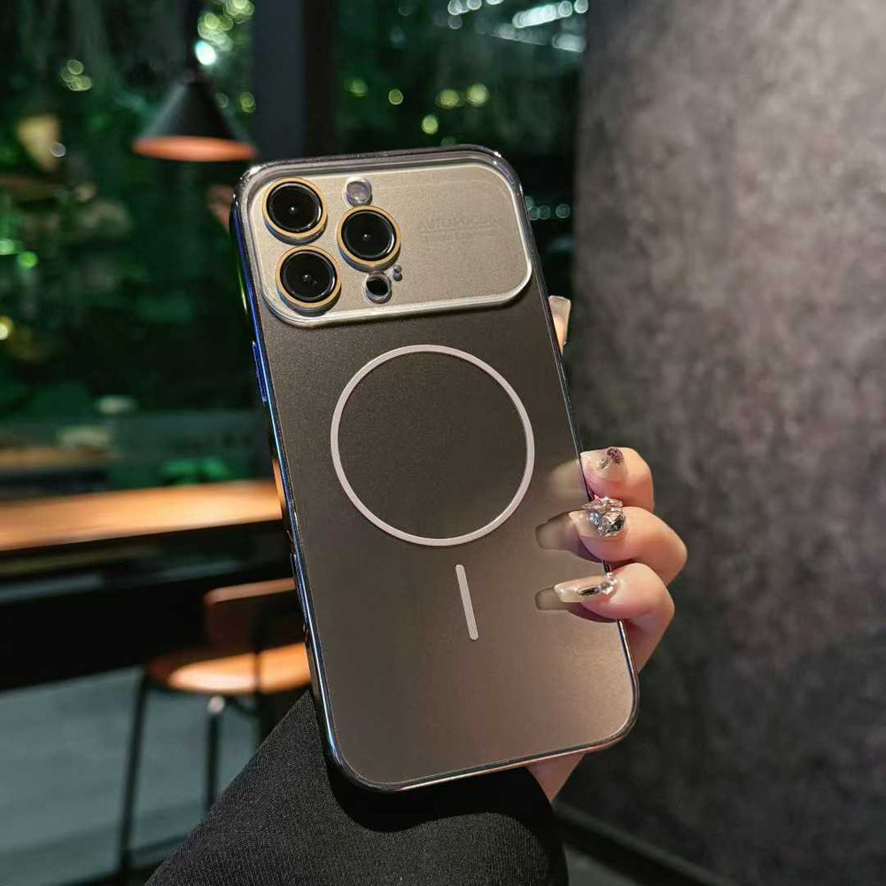 All-inclusive lens suitable for iphone17 mobile phone case apple 16promax instantly becomes large window magnetic 15 protective cover