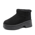 Exportthick sole short snow boots for women new arrivalheight-increasing cotton shoes winterpetitesheattech short boots for women wholesale