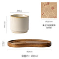 Bright warm white + wooden support + oil paper