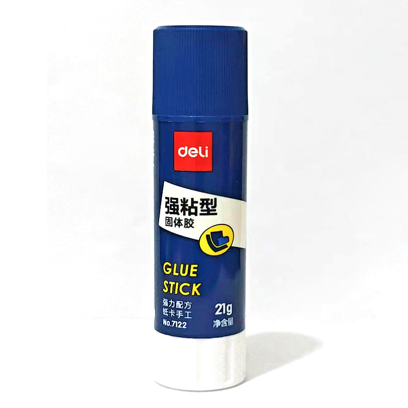 Deli 7122 Strong Solid Glue Stick Children and Students Handmade Solid Glue Stick High Viscosity Solid Glue Wholesale