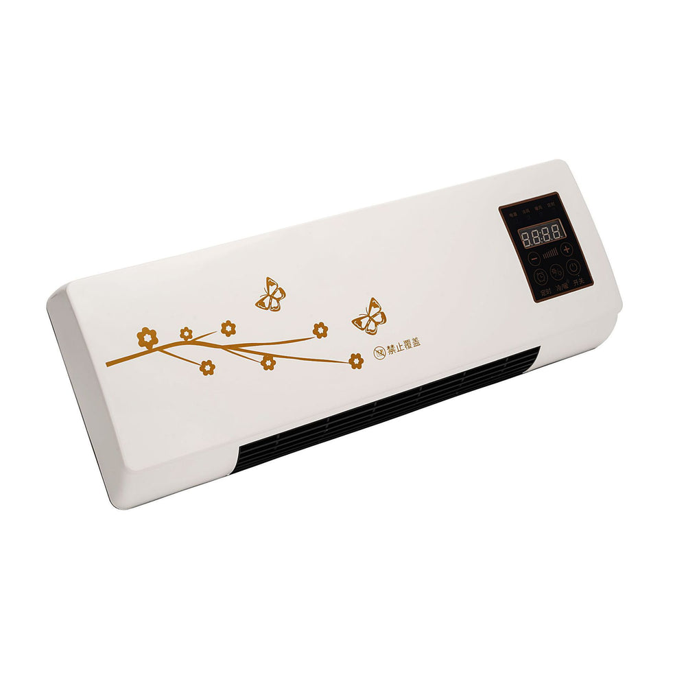 us standard air cooler remote control adjustable indoor wall-mounted heater for home heating and cooling dual-purpose energy saving and power saving