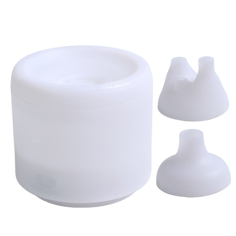 new colorful flame aroma diffuser, usb plug-in home silent humidifier, essential oil diffuser, fragrance machine