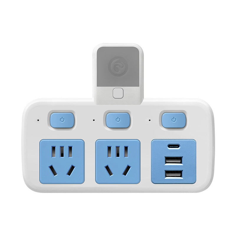 Two-pin socket, two-hole power strip, american standard plug converter, two-pin power strip, plug-in board with cable, 2-pin head panel, multi-hole