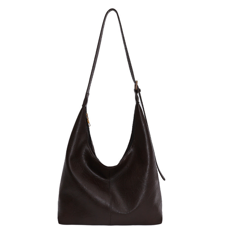 style tote bag 2025 new autumn and winter k-styleeasiest for match shoulder bag work clothingclassy crossbody bag niche style