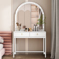 Bedroom vanity table wedding dress shop beauty salon makeup table makeup artist 6-light vanity dressing table