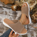 summer new arrival: women's plus-size platform slides for cross-border e-commerce. wholesale available. dropshipping to  and . (price difference: $0.67)