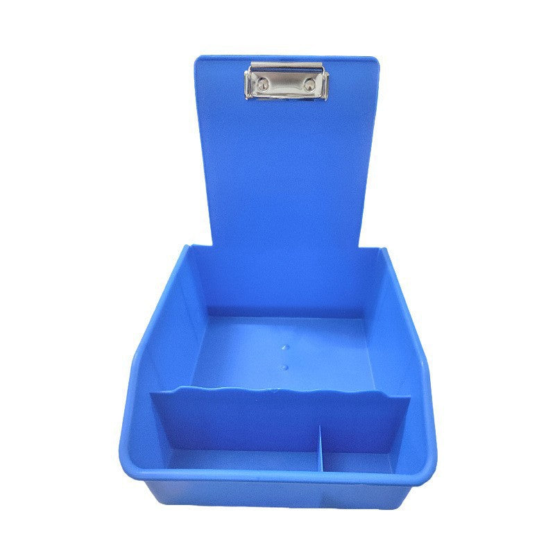 Dental turnover box iron clip extra large denture technician factory oral tooth model conveyor box finishing and placing box dentistry