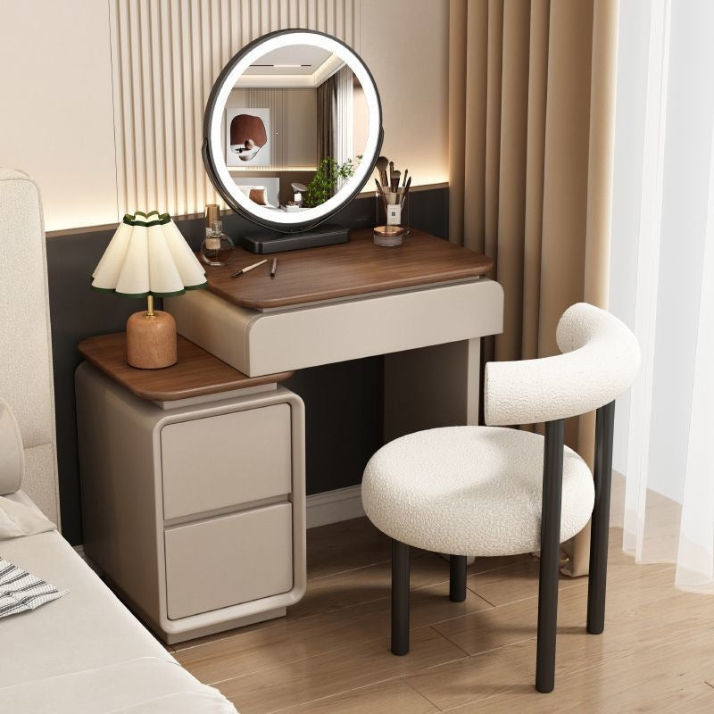 Cosmetic table bedroom medieval style casual modern dressing table chest of drawers all-in-one bedside dressing table accessible luxury cosmetic table