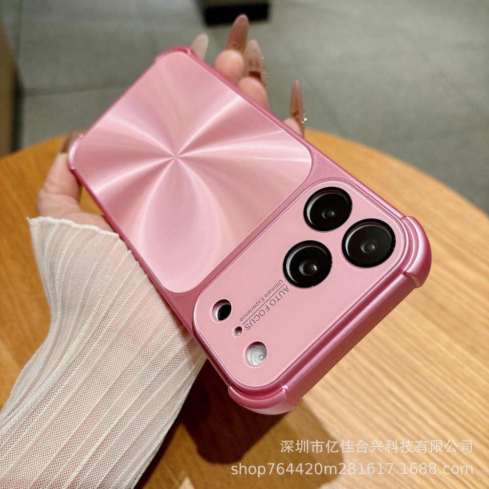 Influencer-approved, instant 17 upgrade: four-corner silicone laser aurora case for iphone 17 pro max and iphone 16