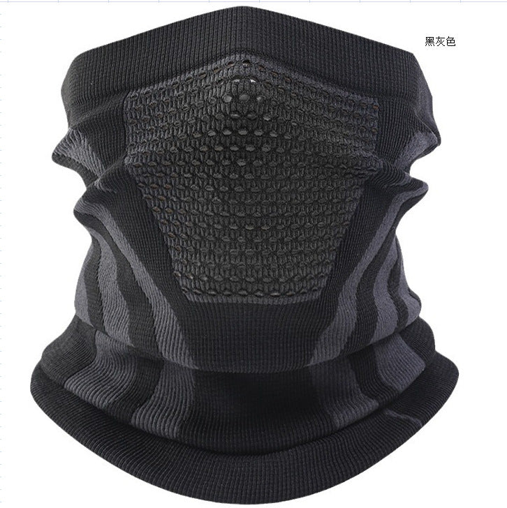 Winter warm windproof face mask cycling face cover neck gaiter skiing cold weather outdoor sports hiking ear protection neck warmer gear