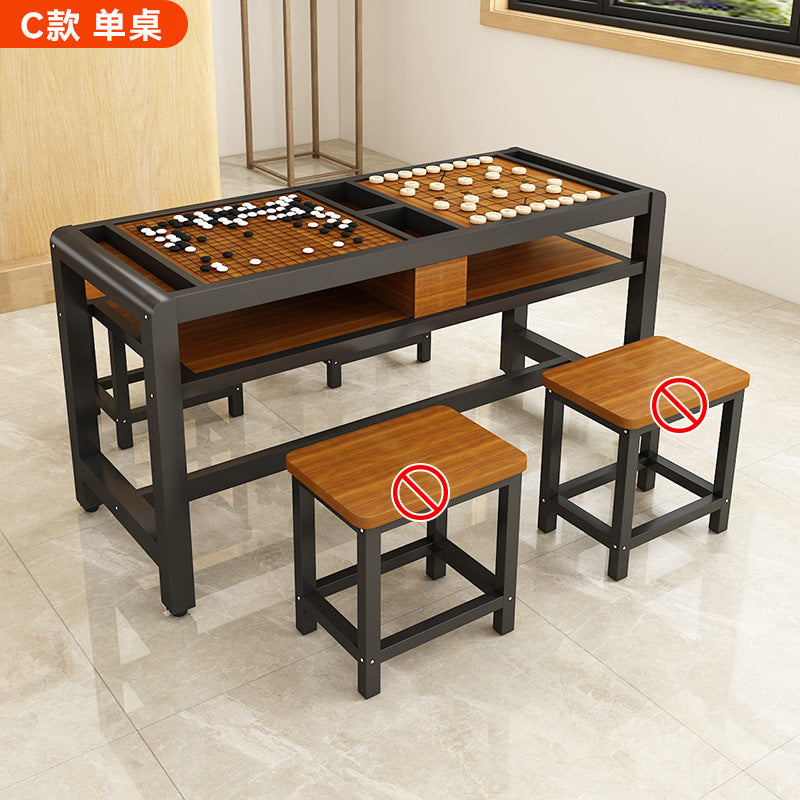 Chinese chess table Go special table and chair combination two-in-one dual-purpose household backgammon multi-function chessboard table