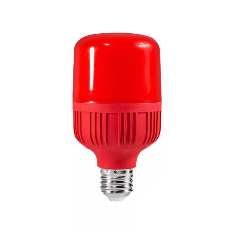 Wholesale led multi-color light bulbs, festival decoration atmosphere light led high-rich and handsome color bulb light E27 red light