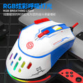 Viper q15 wired mechanical mouse - macro programmable, rgb lighting, pc laptop gaming mouse for esports and cf