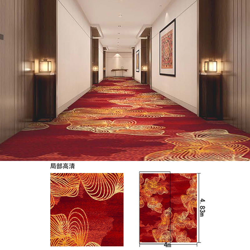 Haima 800g nylon carpet b1 hotel corridor banquet hall box club whole patchwork carpet carpet