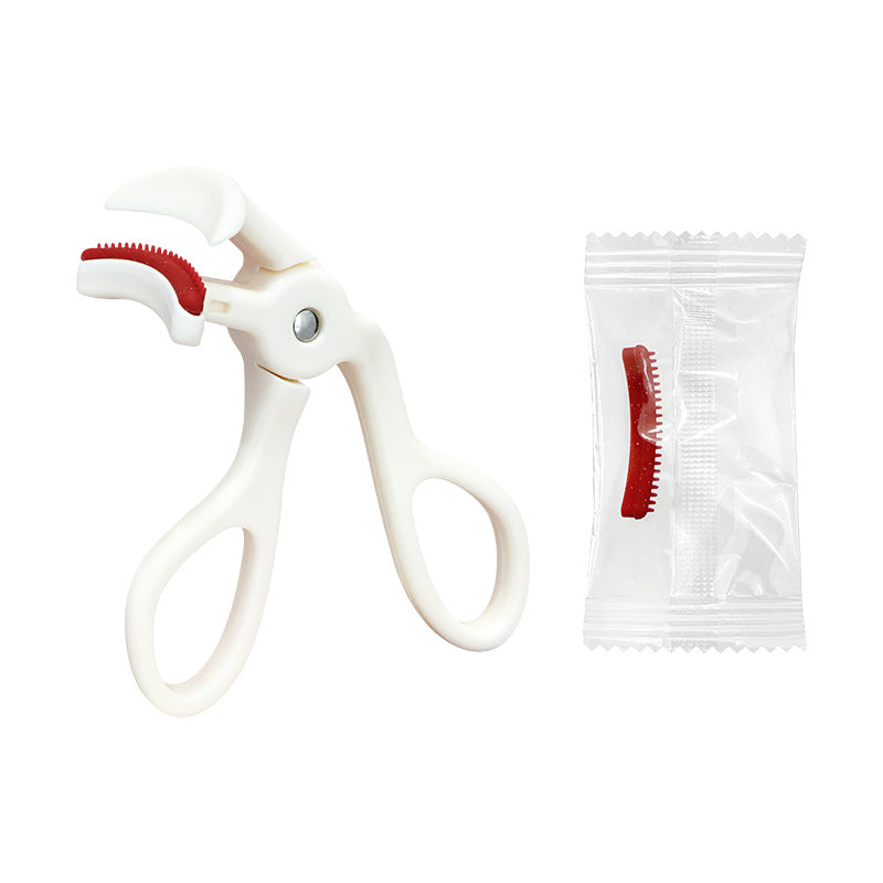 bestseller: natural styling sunflower eyelash curler - portable wide-angle transparent partial lash curler