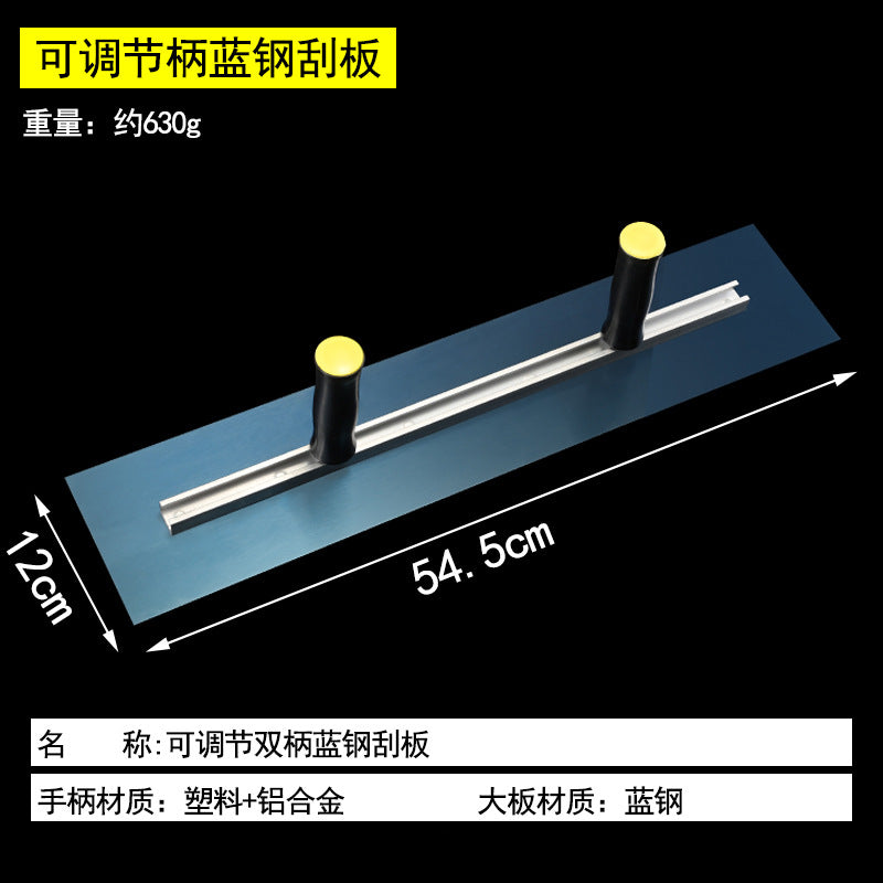 Clay plate stainless steel spatula putty scraping knife mud knife plastering mud scraper mud bricklayer manufacturer iron plate plastering tool