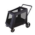 Multi-functional pet stroller for medium to large dogs - outdoor travel, large capacity, portable, foldable, cross-border dog cart