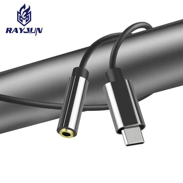 Wholesale car Type-c to 3.5mm audio cable mother AUX conversion cable earphone interface car audio box transfer