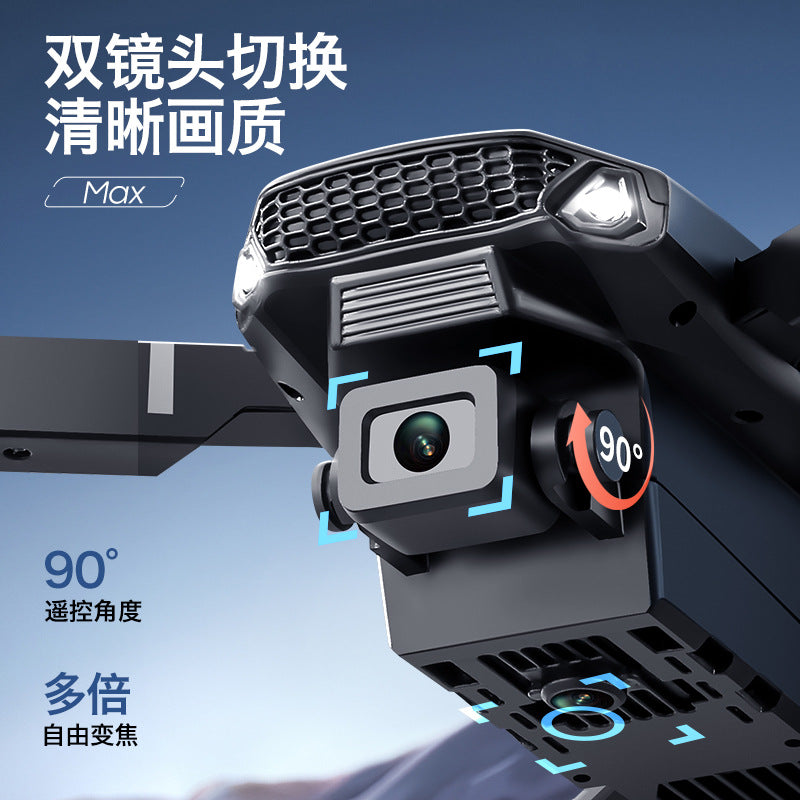 e99 remote control drone - screen-controlled aerial photography hd quadcopter with optical flow positioning - kids' toy aircraft