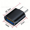 Type-c mobile phone adapter otg converter, compatible with apple 15, usb flash drive reader, usb 3.0, fast charging 120w