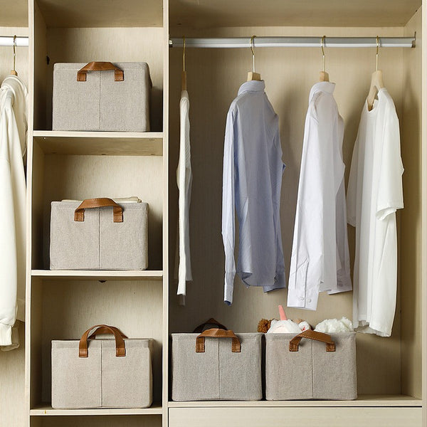 Storage room Loulan storage box Washable with steel frame Foldable clothes storage box Household clothing storage box