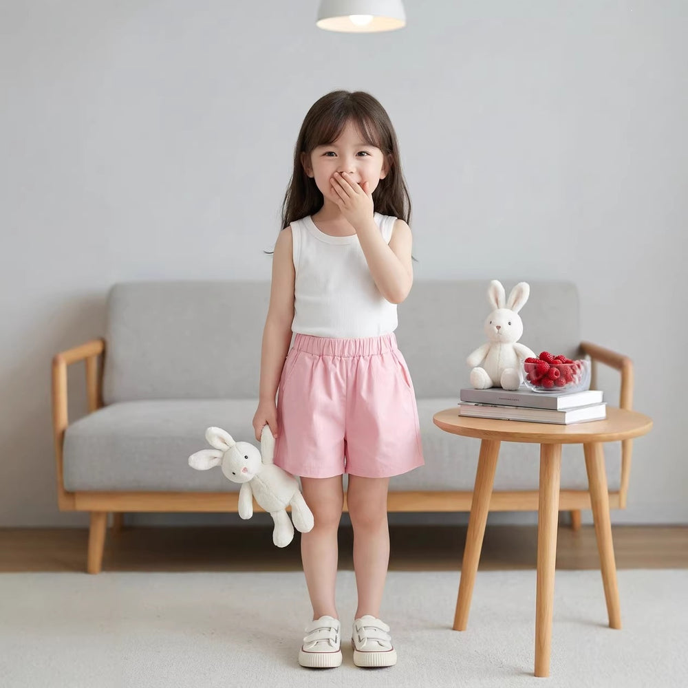 Kids' cotton shorts, class a, summer new arrivals, boys' and girls' casual home shorts, children's clothing, cross-border wholesale