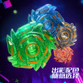 Fire string stone top, cool explosive spark top, kids fun luminous decompression battle gift creative toy